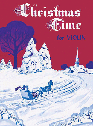Book cover for Christmas Time for Violin