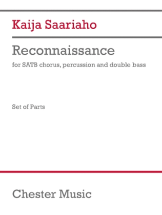 Book cover for Reconnaissance (Parts)