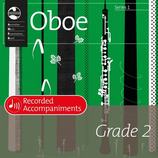AMEB Oboe Grade 2 Series 1 Recorded Accomp CD