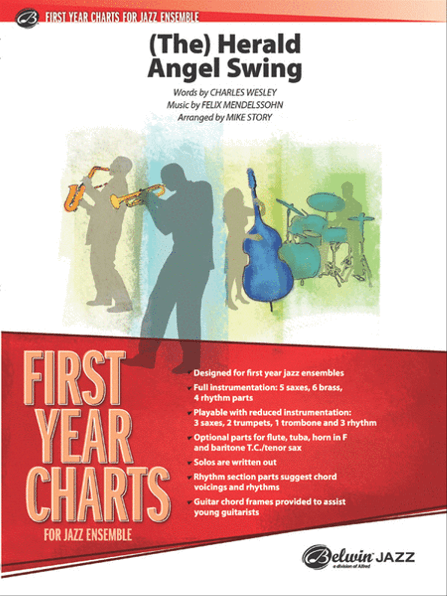 (The) Herald Angel Swing Jazz Ensemble scores gallery preview page 1