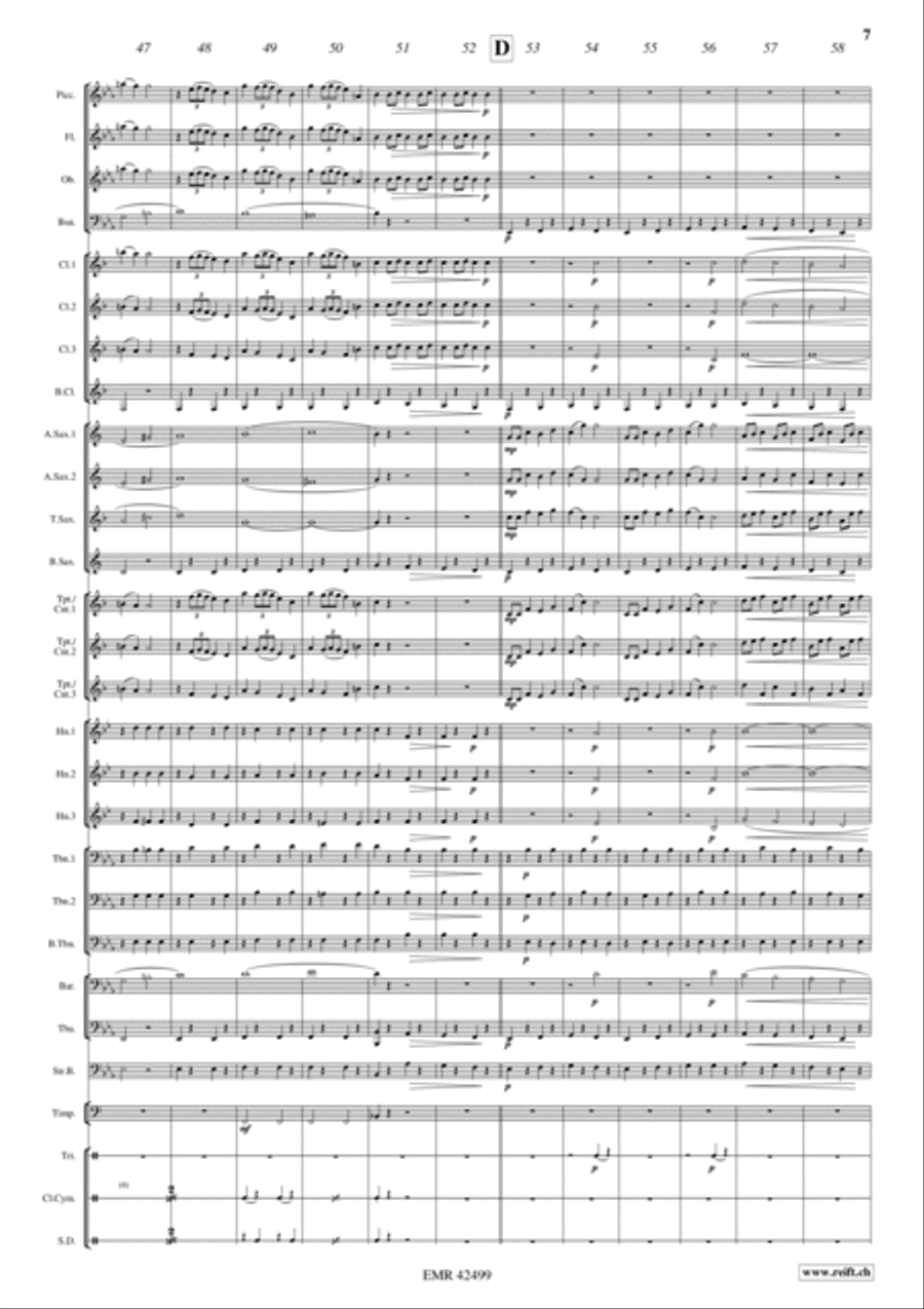 Frais Minois Concert Band scores gallery preview page 7