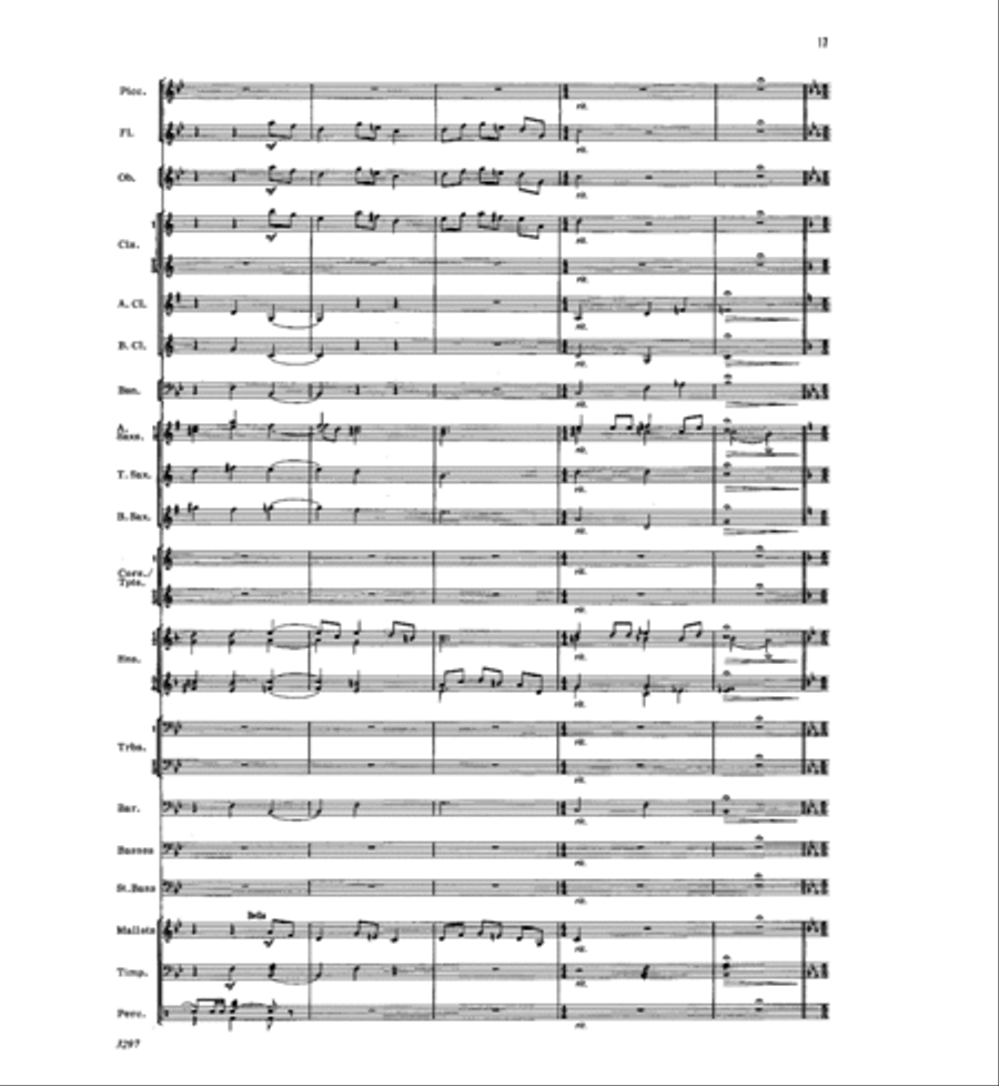 Fanfare and Fantasy Fanfare and Fantasy Concert Band scores gallery preview page 16