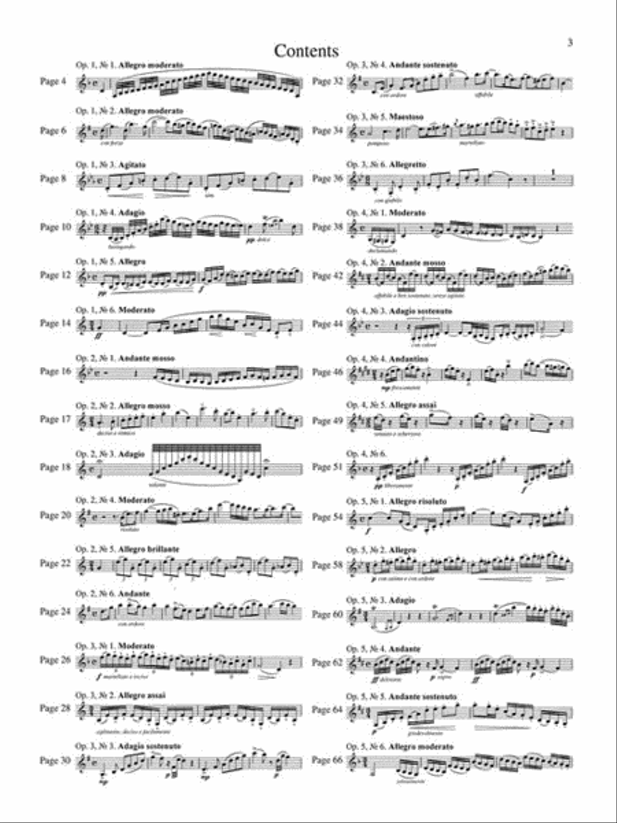 30 Caprices for Clarinet Clarinet Solo scores gallery preview page 3