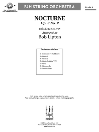 Book cover for Nocturne: Score
