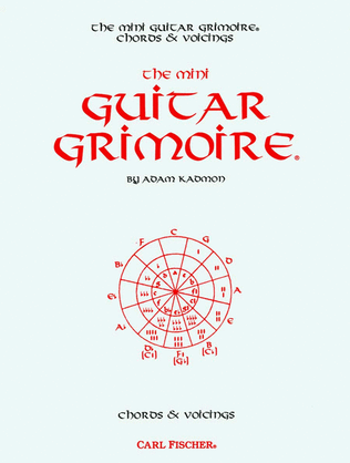 Book cover for The Mini Guitar Grimoire: Chords & Voicings