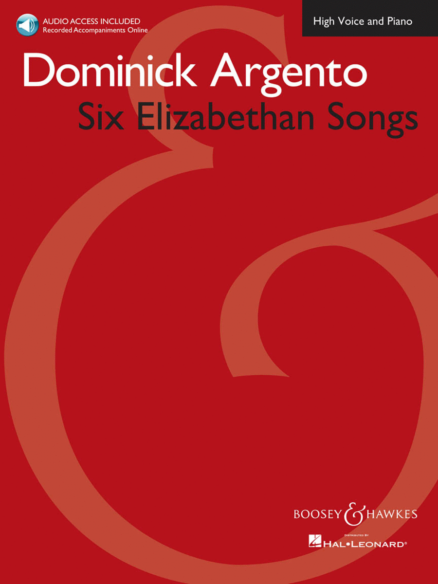 Six Elizabethan Songs – High Voice – New Edition – With Online Accompaniments High Voice scores gallery preview page 1