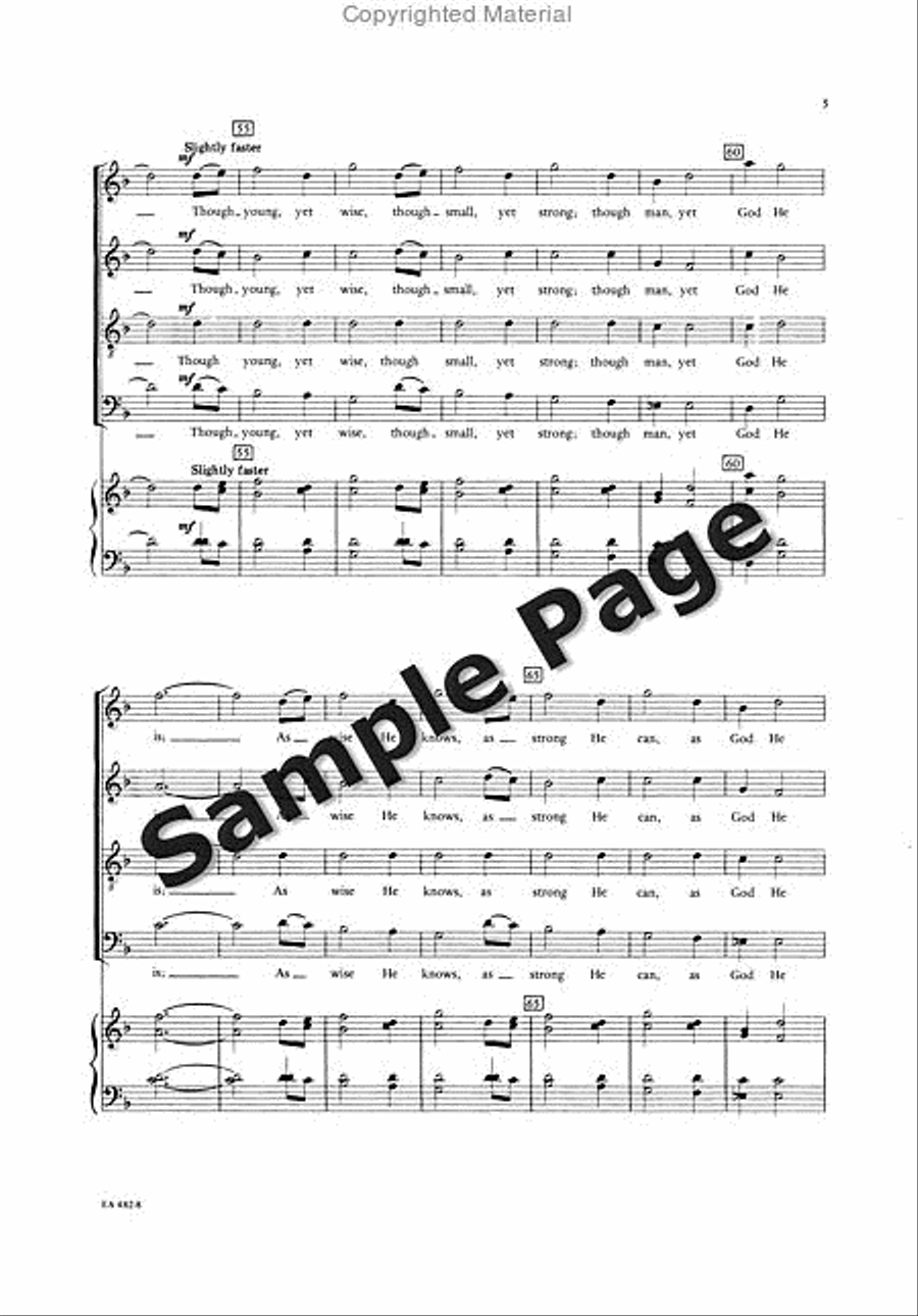 Child My Choice Child My Choice 4-Part scores gallery preview page 6