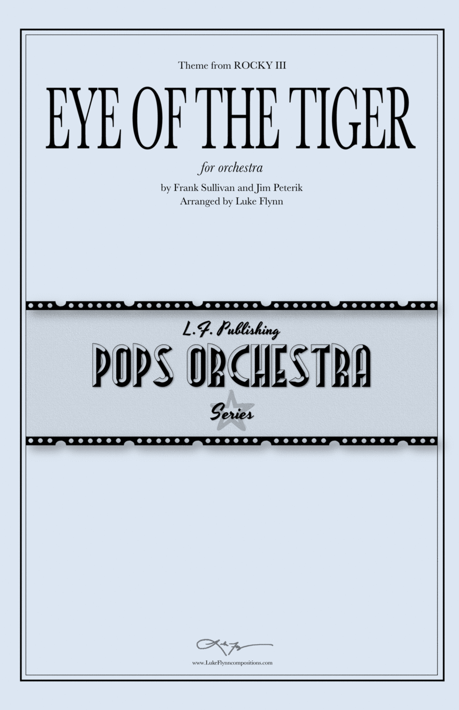 Eye Of The Tiger Eye Of The Tiger Full Orchestra scores gallery preview page 1