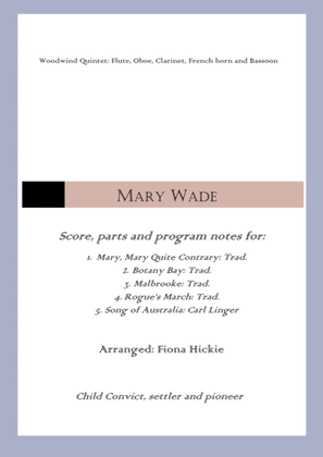 Mary Wade: Wind Quintet