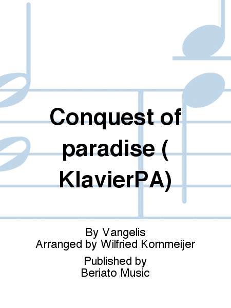 Conquest of paradise ( KlavierPA)