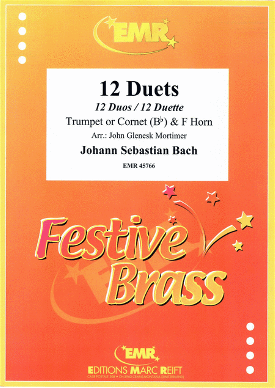 12 Duets Cornet scores gallery preview page 1