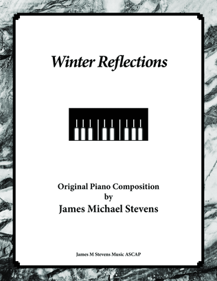 Book cover for Winter Reflections - Piano Solo
