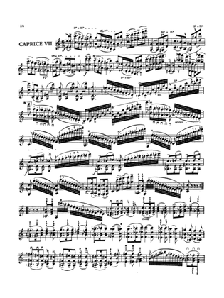 Paganini: Twenty-Four Caprices, Op. 1 No. 7