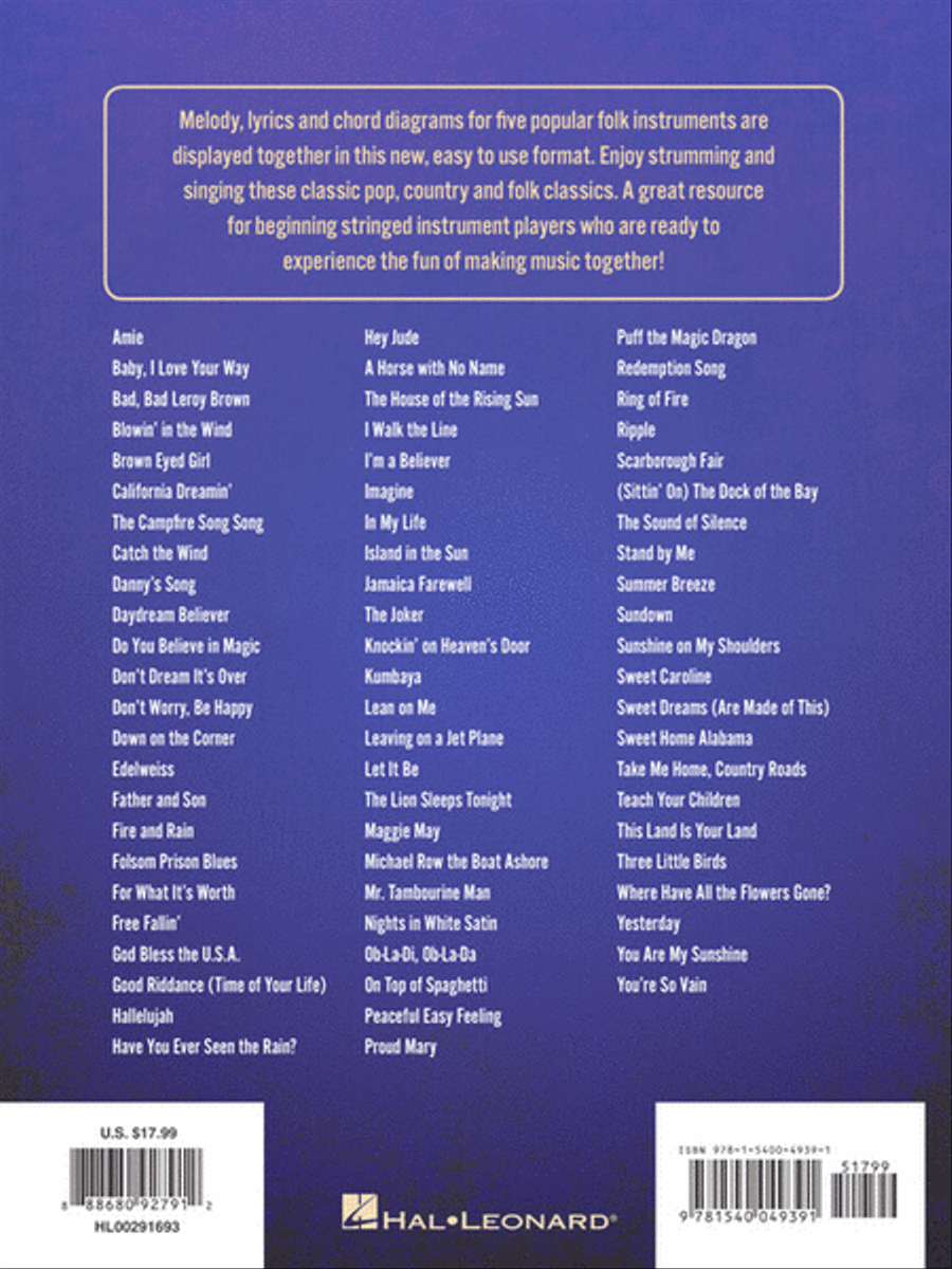 Campfire Songs – Strum Together Banjo scores gallery preview page 8