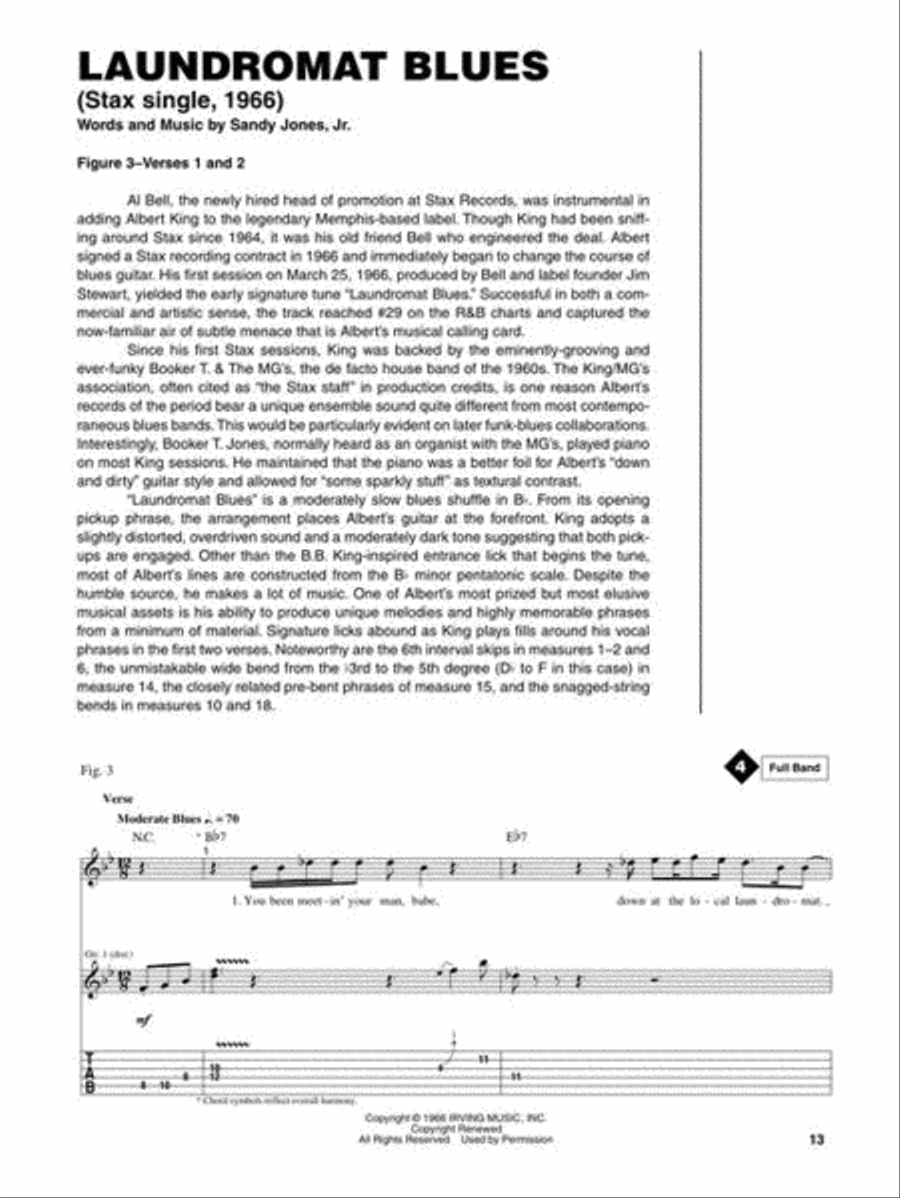 The Essential Albert King Electric Guitar scores gallery preview page 6