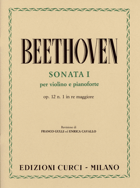 Sonata I op. 12 n. 1 in Re maggiore