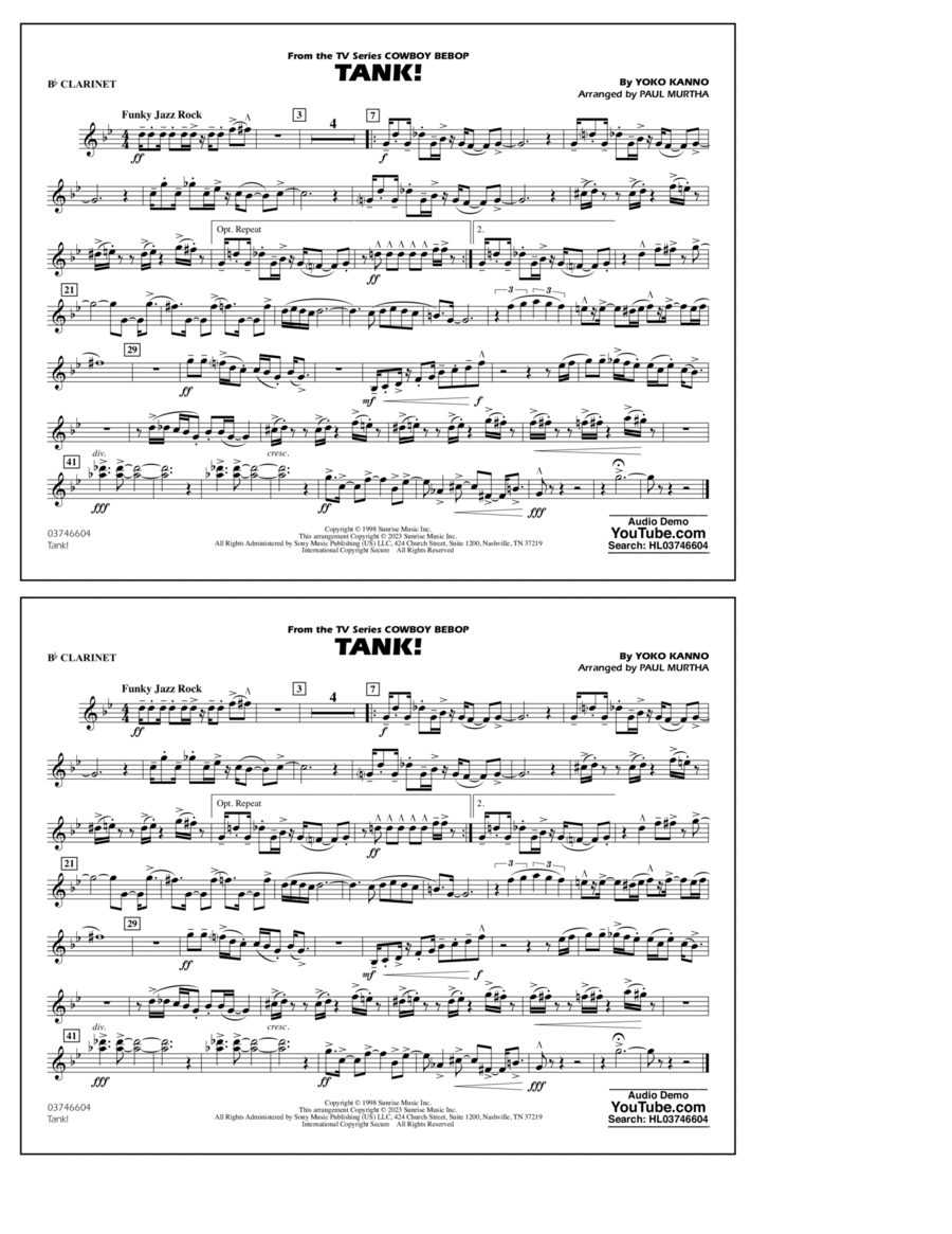Bebop clarinet online