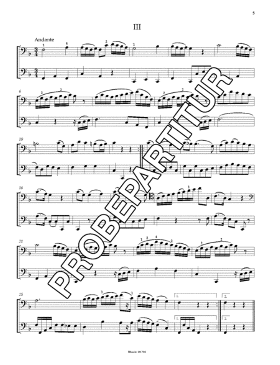 12 Duette KV 487 String Duet scores gallery preview page 6