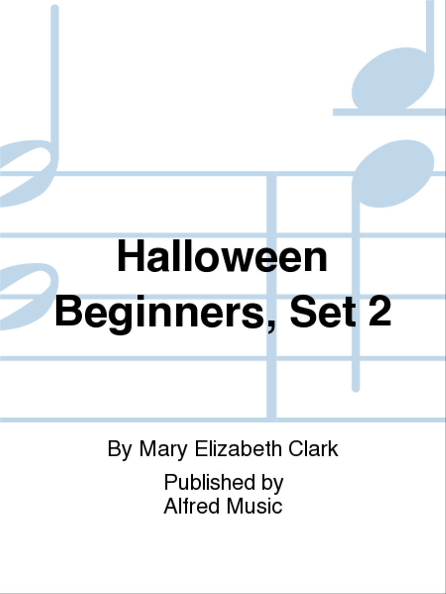 Book cover for Halloween Beginners, Set 2