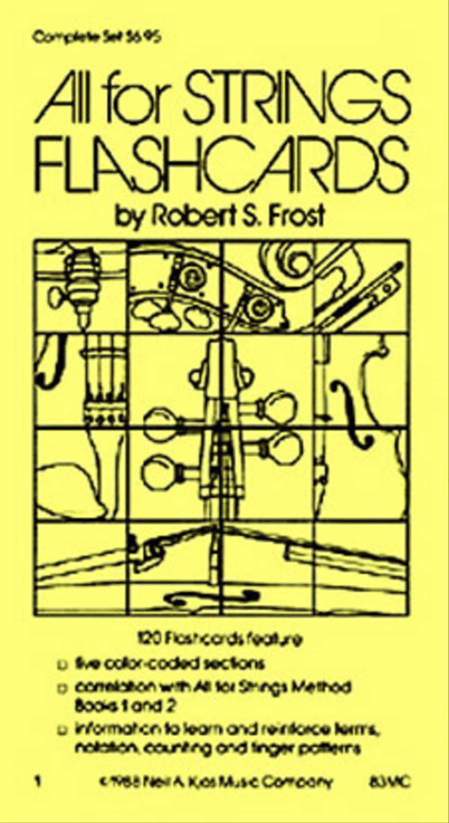 All For Strings Flashcards Chamber Orchestra scores gallery preview page 1