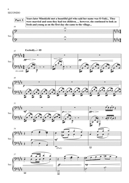 Yuki-Onna (piano 4-hands) image number null
