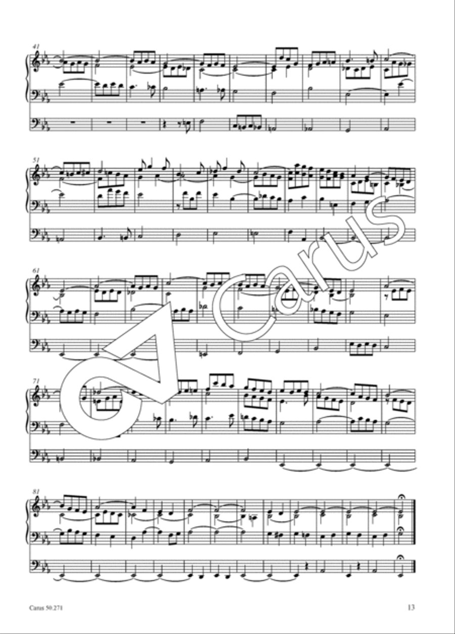 Ten small pieces for the organ Organ Solo scores gallery preview page 14
