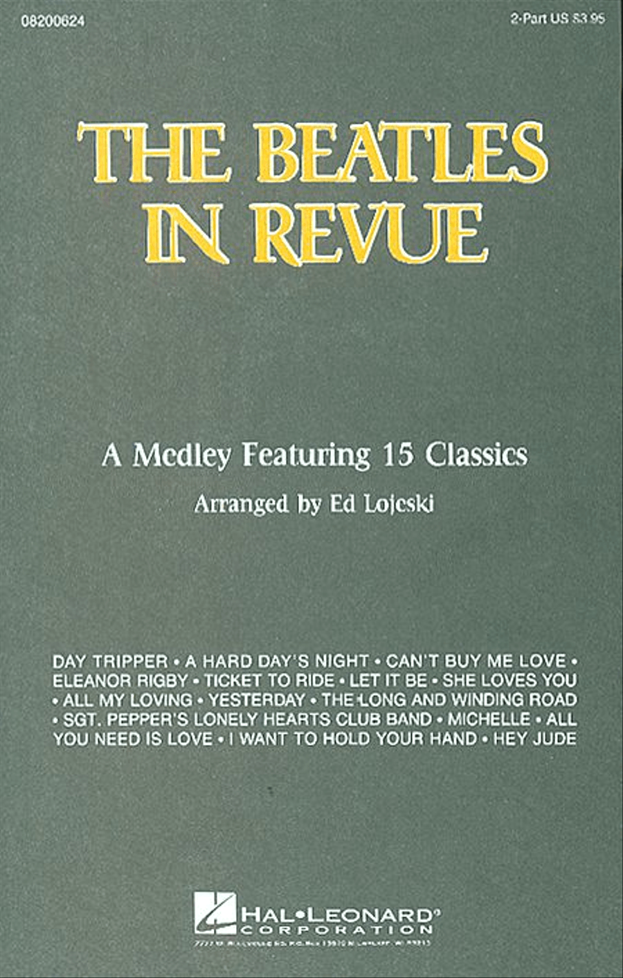 The Beatles in Revue (Medley of 15 Classics) 2-Part scores gallery preview page 1