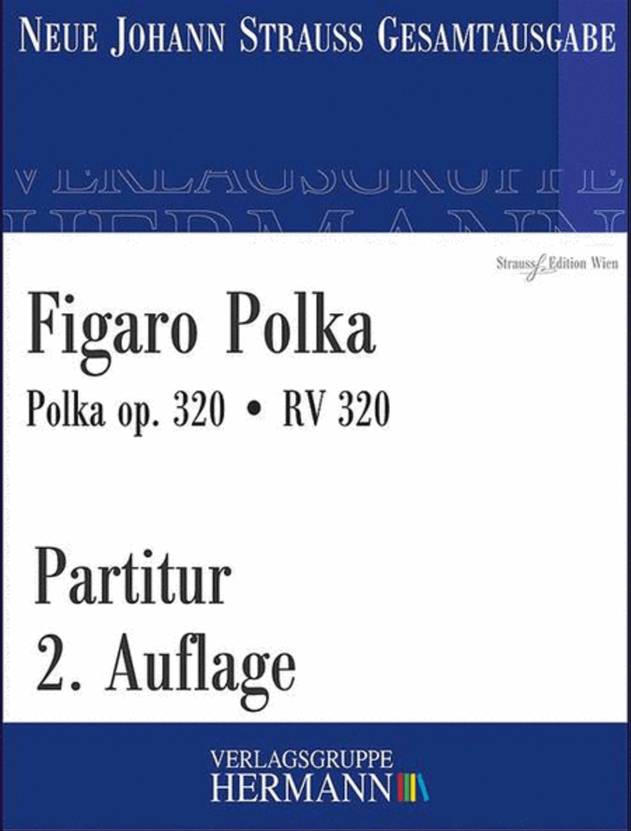 Figaro Polka op. 320 RV 320 Orchestra scores gallery preview page 1
