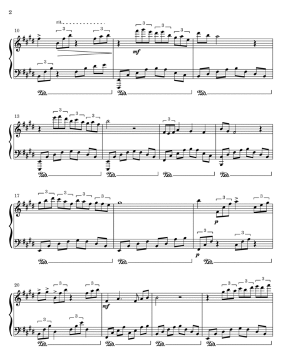 Bizarrerie Bizarrerie Piano Solo scores gallery preview page 2