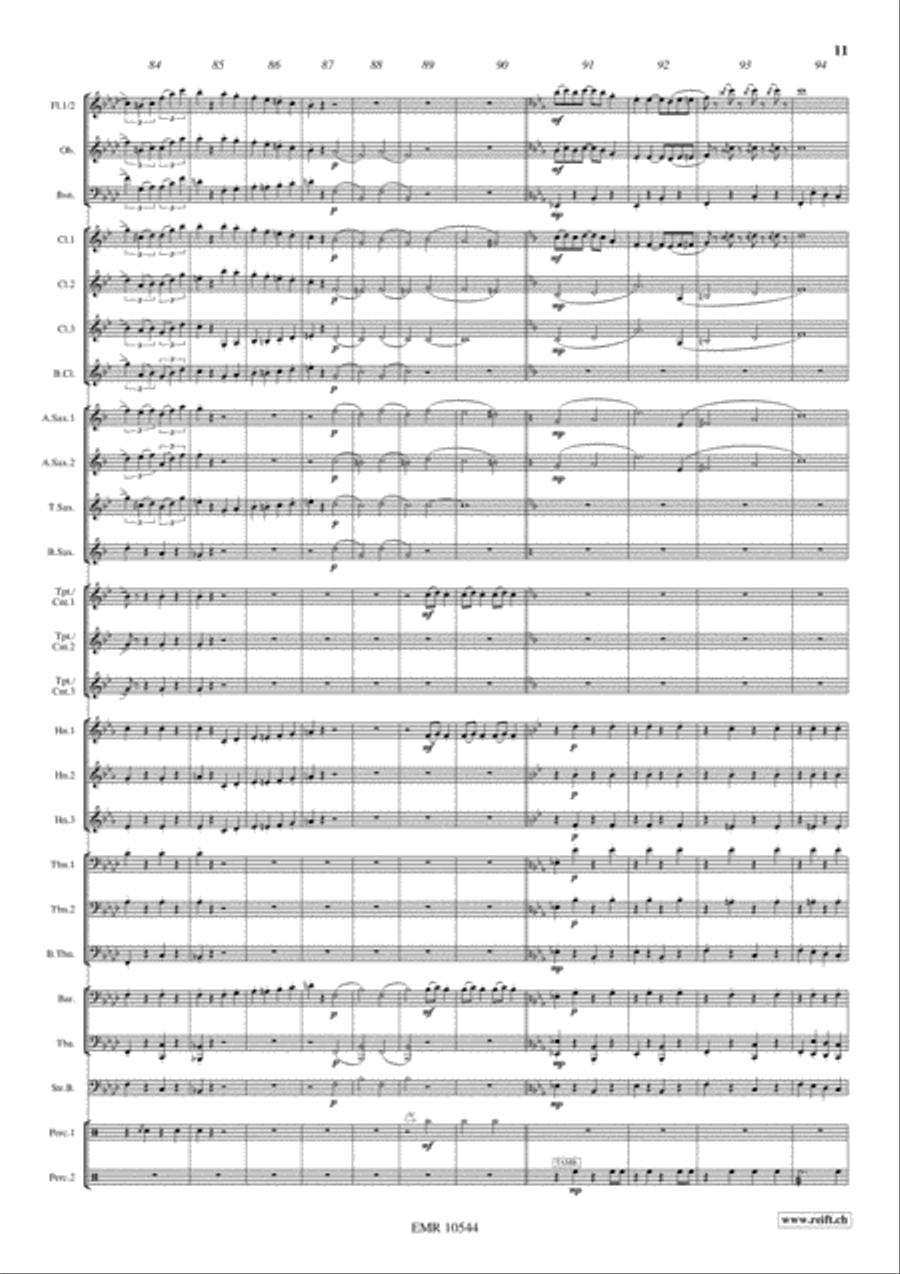 Entertainer Live Concert Band scores gallery preview page 12