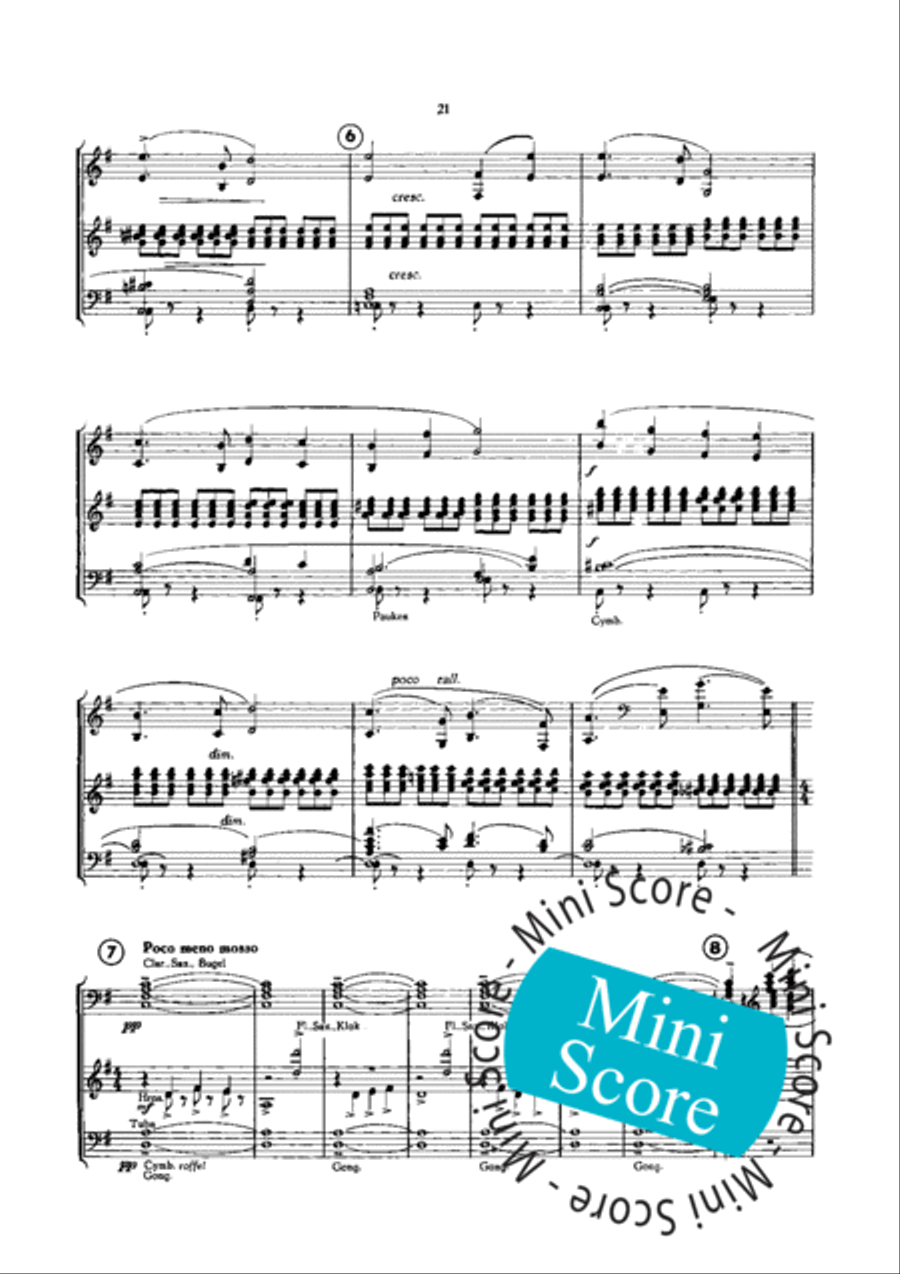 London Suite Concert Band scores gallery preview page 25