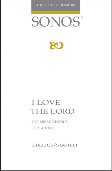 I Love the Lord - SSAATTBB - a cappella image number null