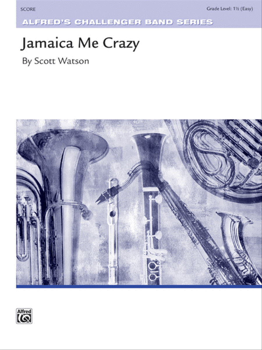 Jamaica Me Crazy Concert Band scores gallery preview page 1