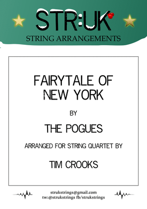 Book cover for Fairytale Of New York