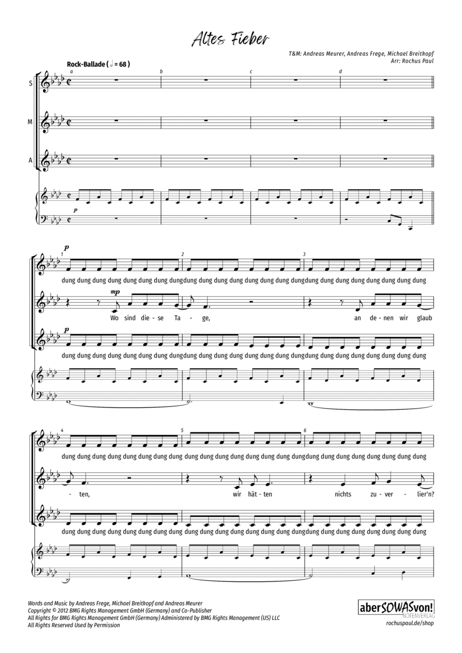 Altes Fieber Altes Fieber SSA scores gallery preview page 1