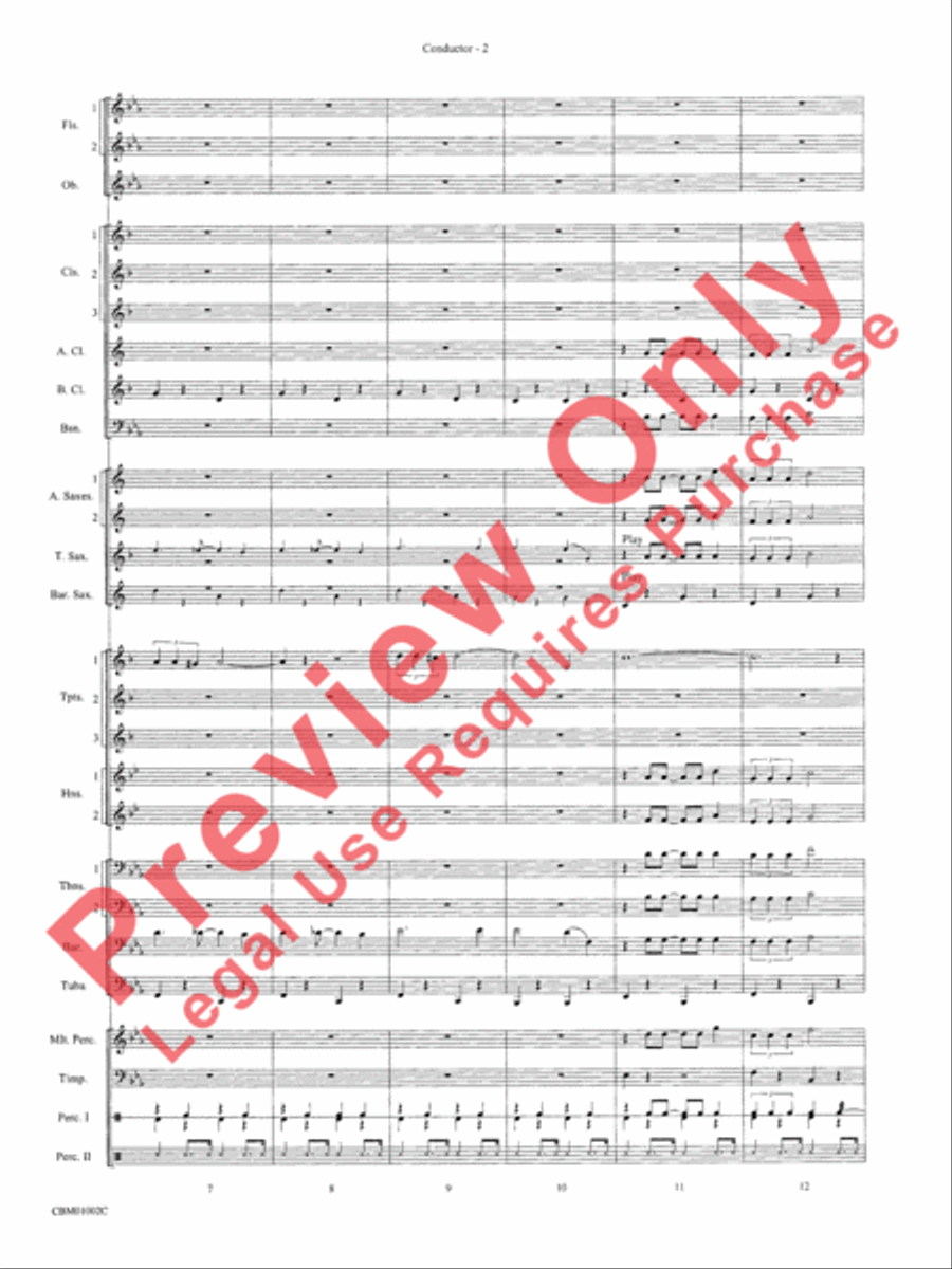 Chicago! (from the Musical Chicago!) Concert Band scores gallery preview page 5
