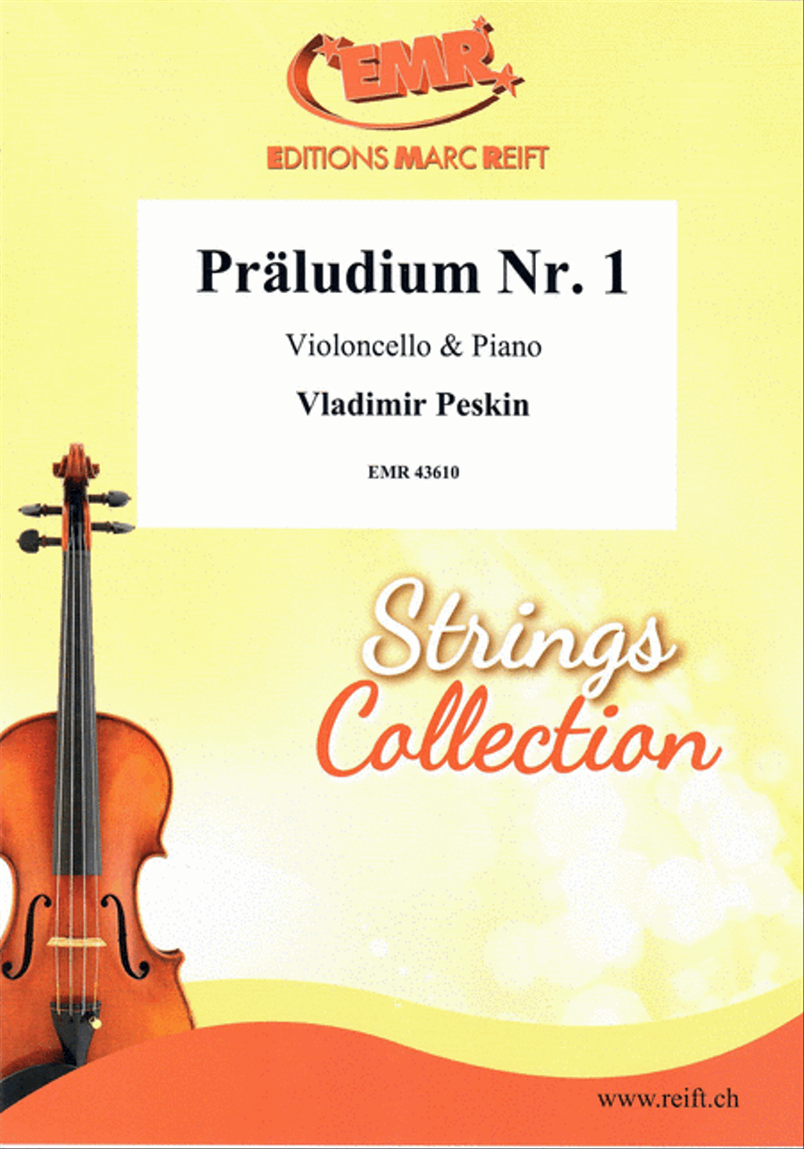 Praludium No. 1 Piano Accompaniment scores gallery preview page 1