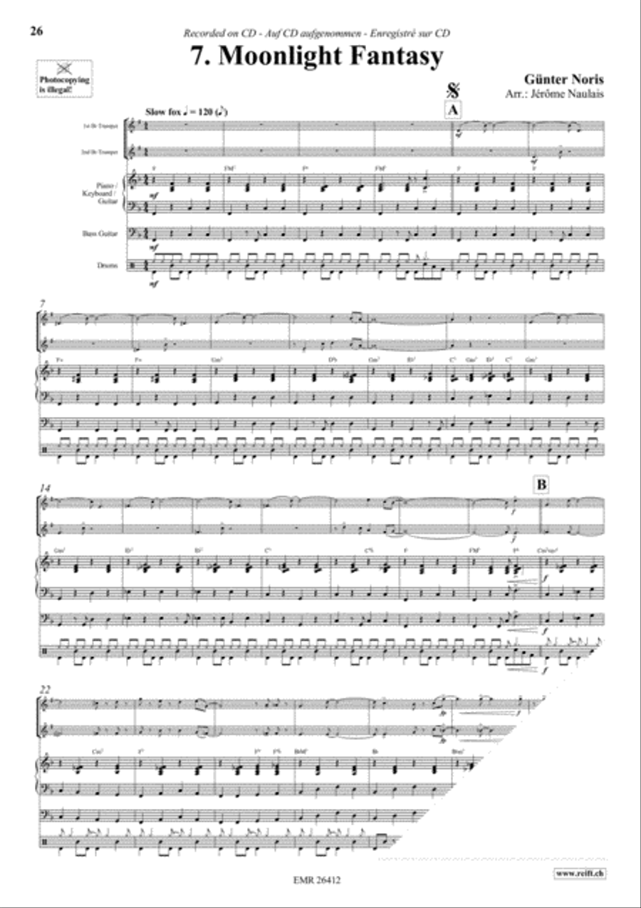 Let's Dance Volume 3 Trumpet Duet scores gallery preview page 9