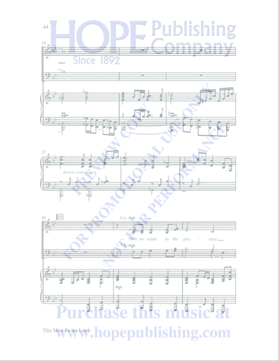 My Savior's Love My Savior's Love Listening CD scores gallery preview page 46
