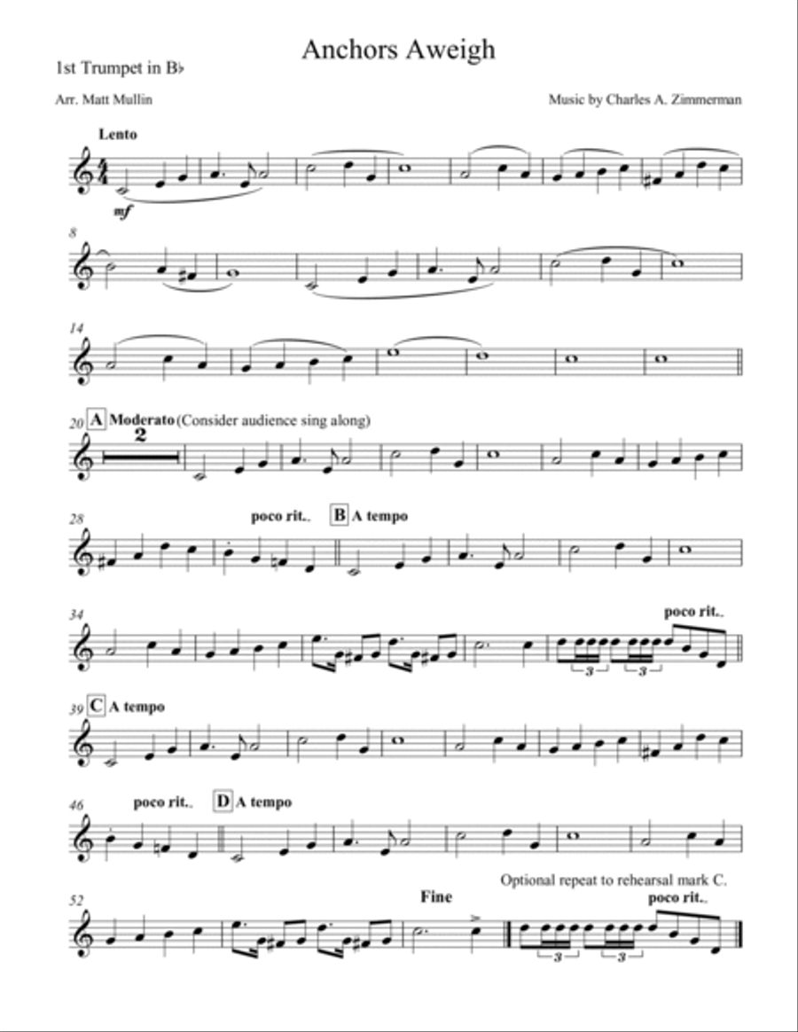 Anchors Aweigh Brass Ensemble scores gallery preview page 3