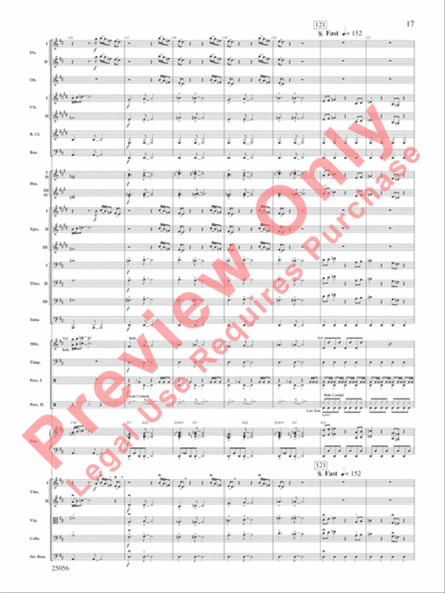 James Bond Medley James Bond Medley Full Orchestra scores gallery preview page 18