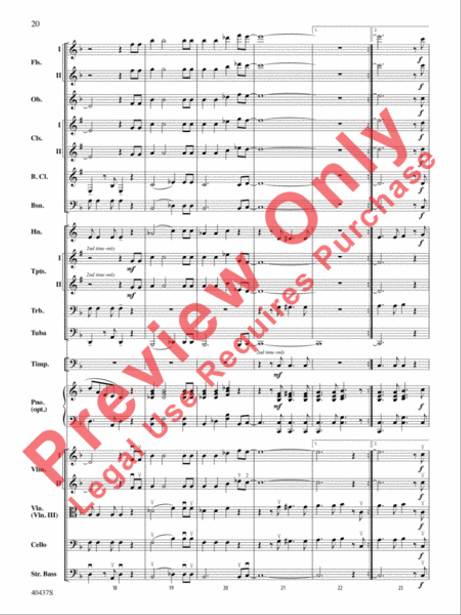 The Beatles Suite Full Orchestra scores gallery preview page 21