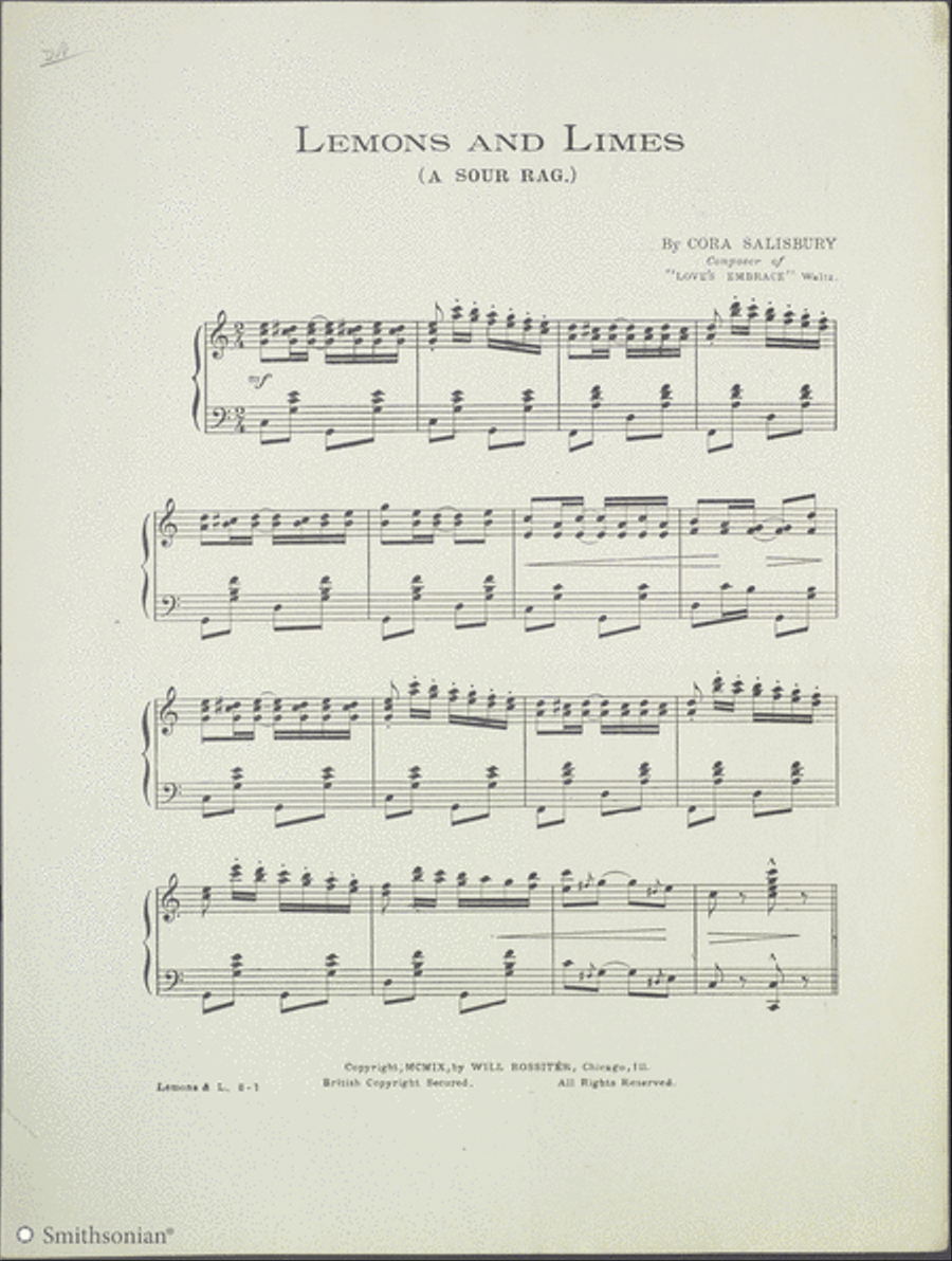 Lemons and Limes Piano Solo scores gallery preview page 3