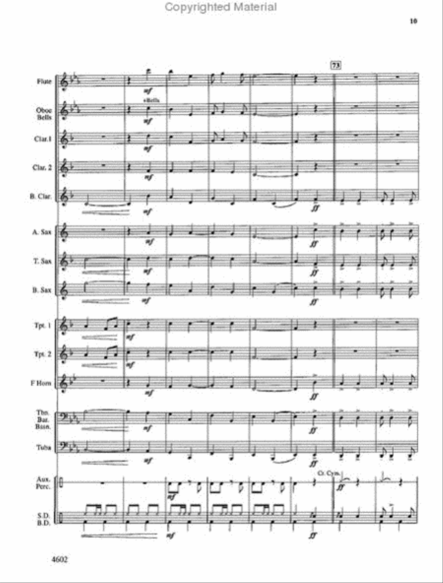 Band Avenue Band Avenue Concert Band scores gallery preview page 10