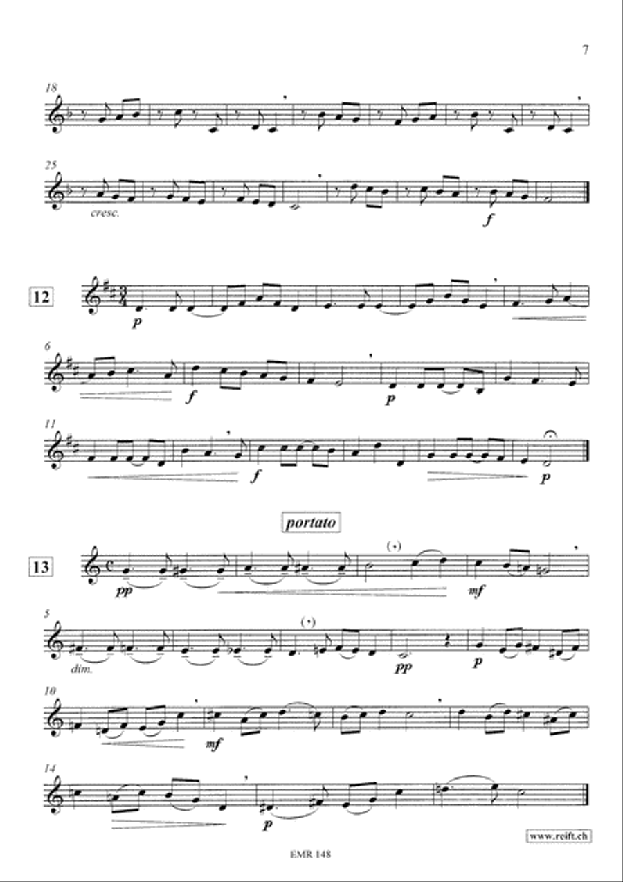 Technical & Melodic Studies Vol. 2 Trumpet scores gallery preview page 7