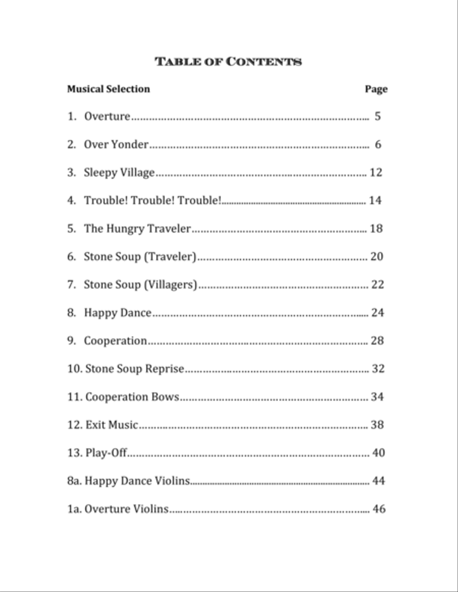 Stone Soup - SCORE Stone Soup - SCORE Small Ensemble scores gallery preview page 2