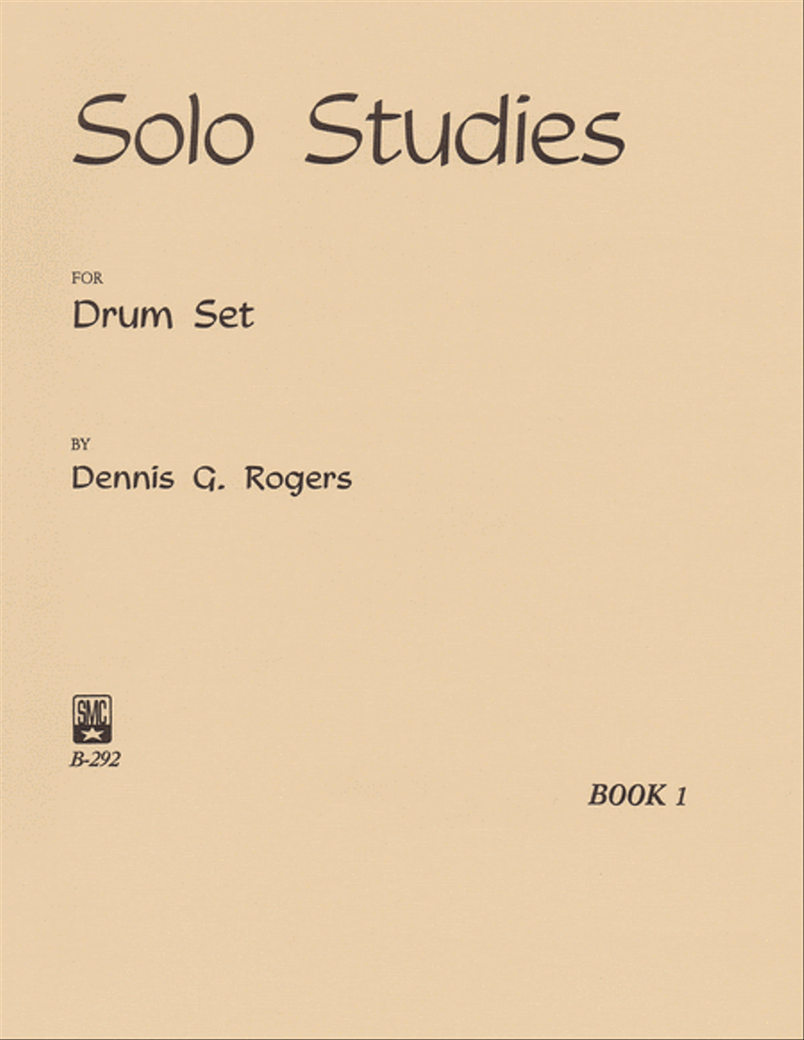 Solo Studies for Drum Set, Book 1 Drum Set scores gallery preview page 1
