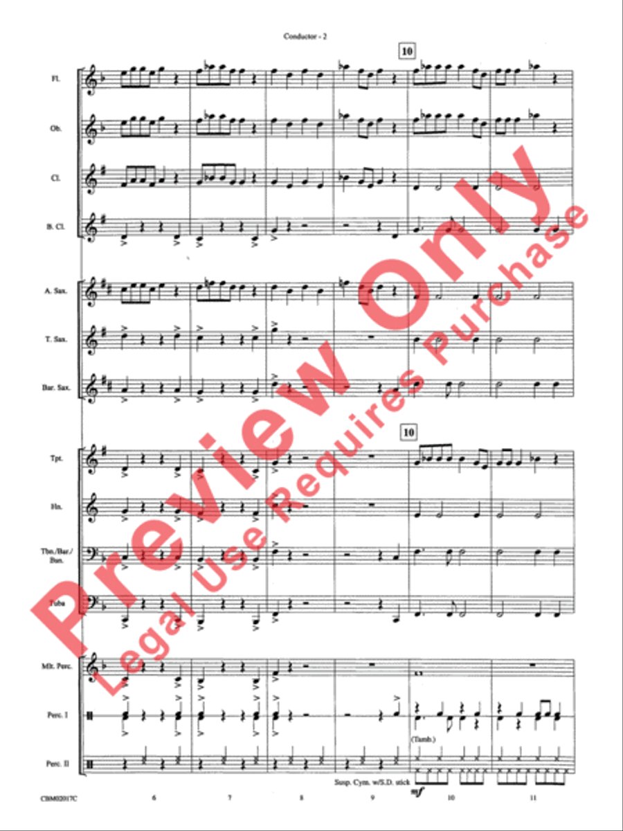 Great Balls of Fire Great Balls of Fire Concert Band scores gallery preview page 4
