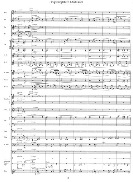 Fanfare and Aria - Full Score image number null