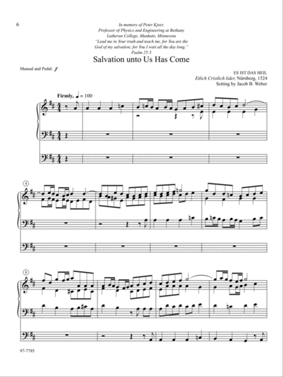 Reformation Mosaics Organ scores gallery preview page 4